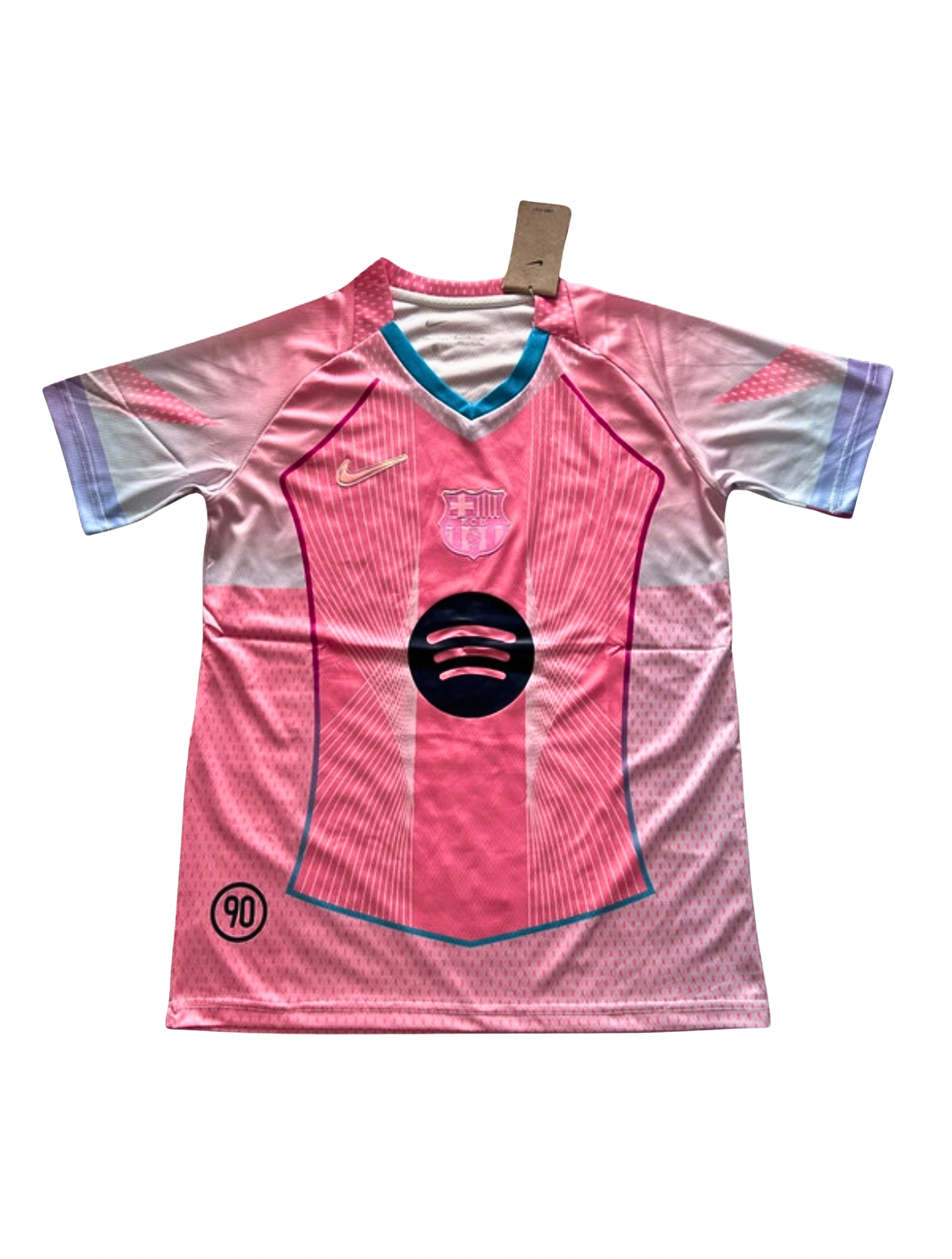 Pink Barca Away Jersey LostFiction Clo