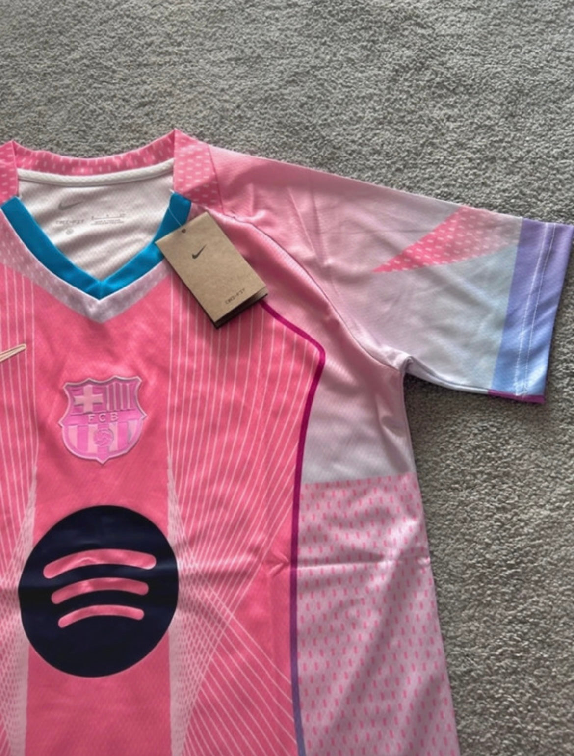 Pink Barca Away Jersey LostFiction Clo