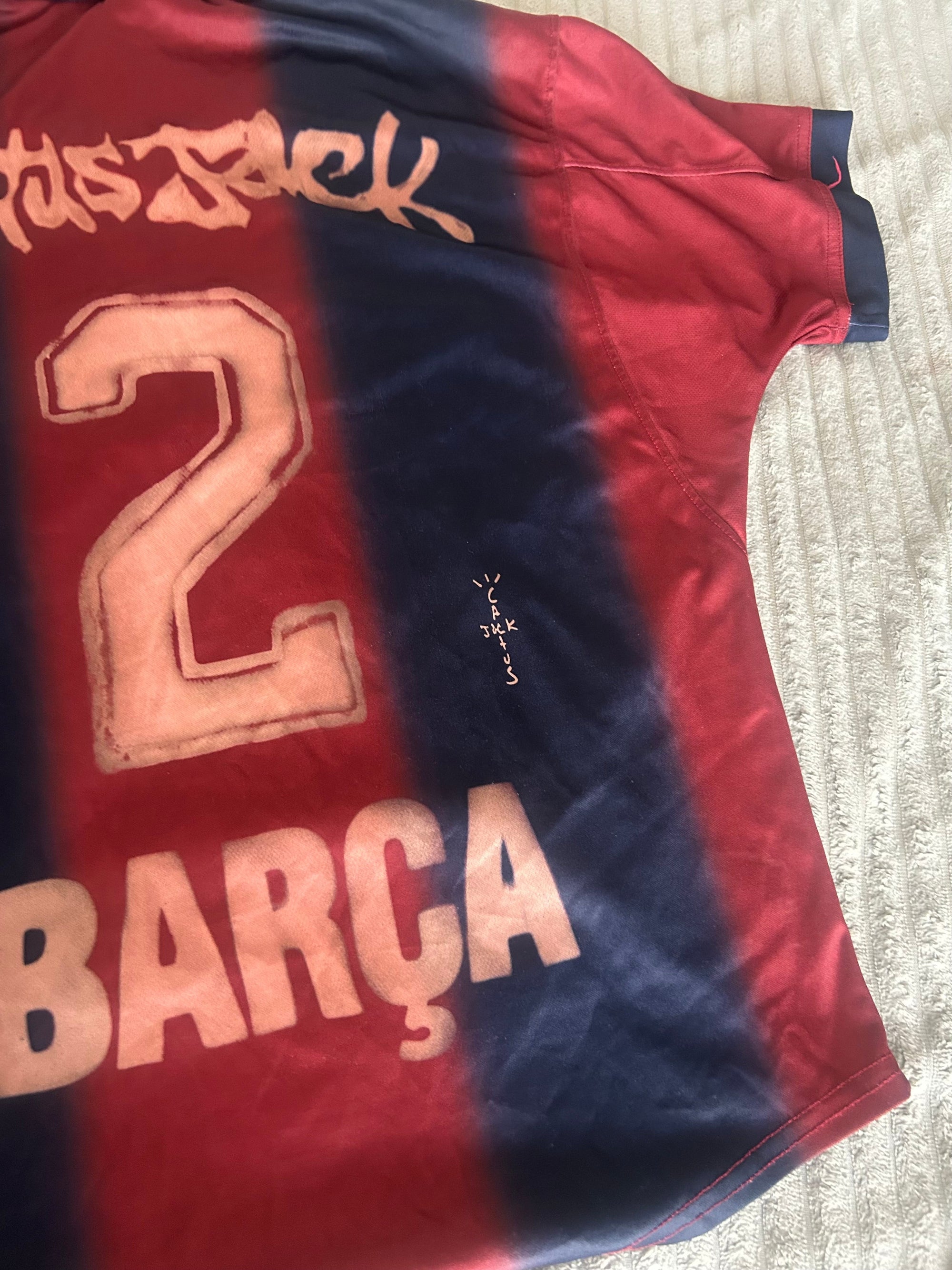 Barca x Cactus Jack - Retro Jersey LostFiction Clo