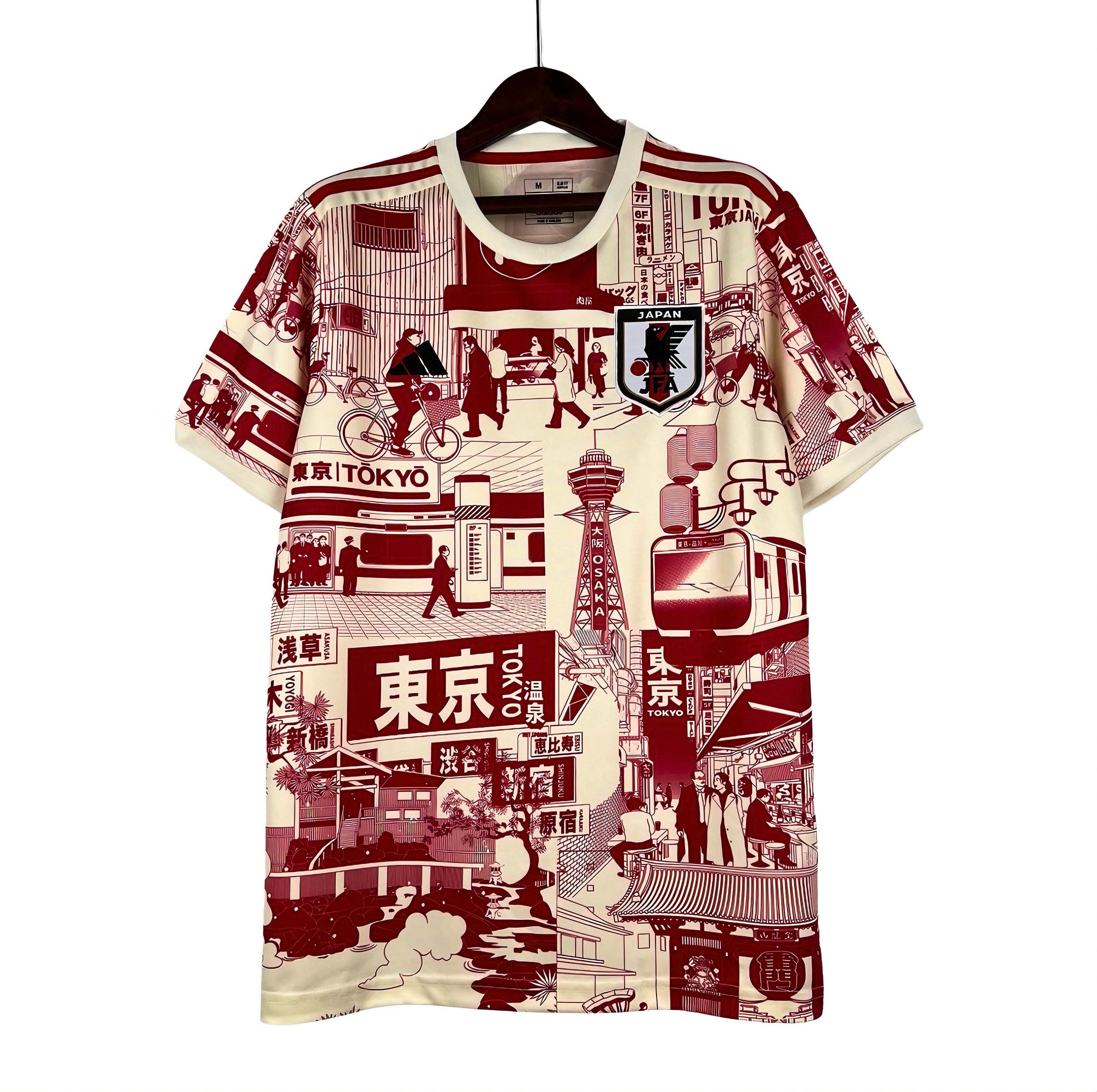 Tokyo Japan Retro Jersey LostFiction Clo