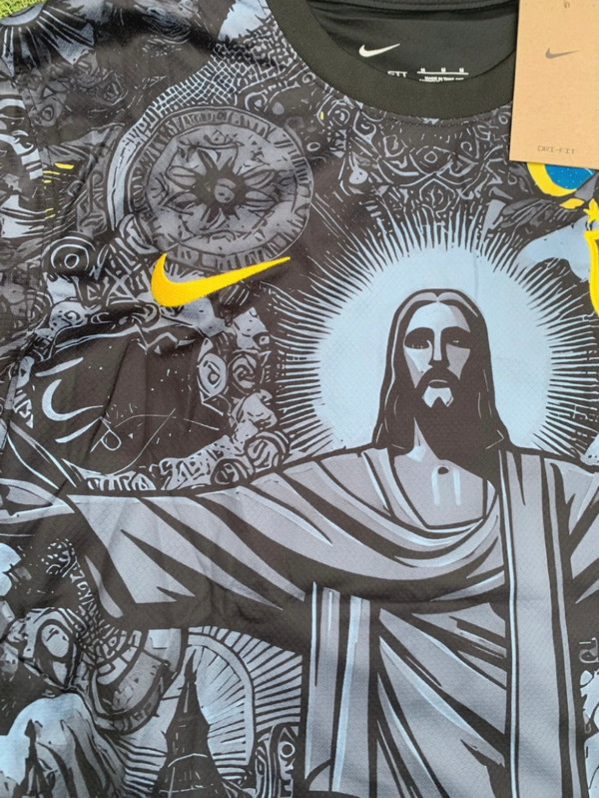 Brazil Jesus Retro - Neymar Jersey LostFiction Clo