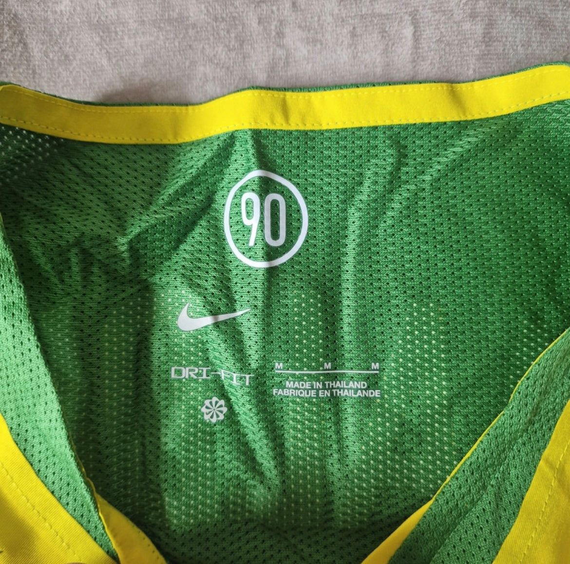 Brazil Ronaldinho Retro - Home Jersey LostFiction Clo