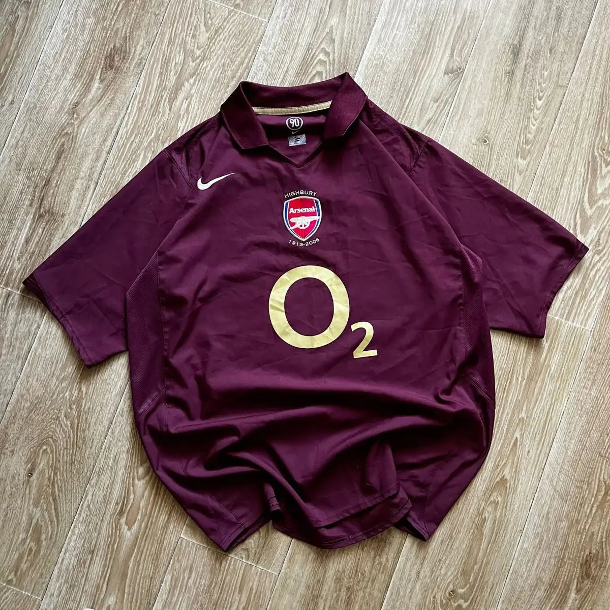 Arsenal Retro - O2 Away Jersey LostFiction Clo