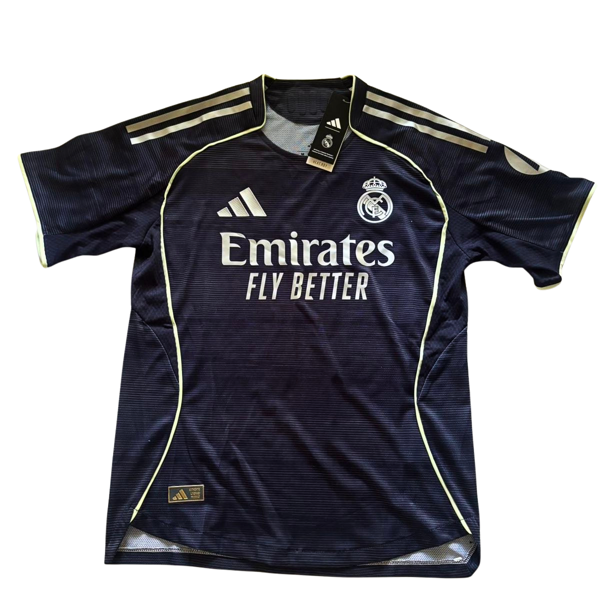 Real Madrid 25/26 Black Away Jersey LostFiction Clo